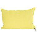 Kissen Vice Versa textil gelb / 30 x 50 cm - Leinen - Maison de Vacances gelb en textil