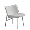 Dapper Gepolsterter Sessel / Stoffbezug - Hay grau en textil