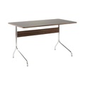 Pavilion AV16 Schreibtisch / Linoleum & Holz - 130 x 65 cm - &tradition schwarz en plastikmaterial