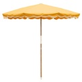 BUSINESS & PLEASURE, The Amalfi Sonnenschirm / Ø 230 cm - - BUSINESS & PLEASURE gelb en textil