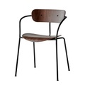 Pavilion AV2 Stapelbarer Sessel / lackiertes Holz - &tradition holz natur en holz