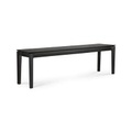 Bok Bank / L 166 cm - Eiche massiv - Ethnicraft schwarz en holz