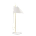Louis Poulsen-Yuh Table Lamp, Brass/White