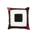 Infinity Kissen / 42 x 42 cm - Bestickte Baumwolle - Maison Sarah Lavoine violett en textil