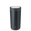 STELTON, Thermobecher To Go Click STEEL metall grau / Stahl - 40 cl - Stelton grau en metall