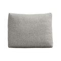 haut avec rouleau Rückenkissen /Für Pianoalto-Sofa - 70 x 60 cm - Zanotta grau/beige en textil