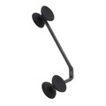Officina Wandgarderobe / Schmiedeeisen & Gummimaterial - Magis schwarz en metall