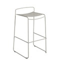 Barhocker Surprising metall grau / Metall - H 78 cm - Fermob grau en metall