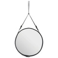 Gubi-Adnet Spiegel rund 70cm, Schwarz