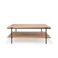 Rise Couchtisch / Quadratisch - 100 x 100 cm - Ethnicraft holz natur en holz