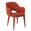 Cosy Gepolsterter Sessel / Stoff - Pols Potten rot en textil