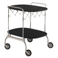 KARTELL - Servierwagen GASTONE - Kunststoff - / schwarz - 68/62/70 cm