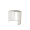 Curva Beistelltisch / 34 x 48 x H 45 cm - AYTM beige en metall