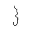 Curvature Wandhaken / Messing - Ferm Living schwarz en metall