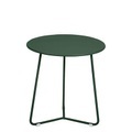 Cocotte Beistelltisch / Hocker - Ø 34 cm x H 36 cm - Fermob grün en metall