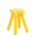 Moustache, Bold Hocker / Gepolstert - Moustache gelb en textil