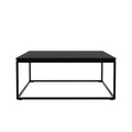 Thin Couchtisch / Eiche massiv & Metall 70 x 70 cm - Ethnicraft schwarz en holz