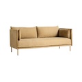 Hay, Sofa Silhouette textil weiß beige / 2 Plätze - L 171 - Hay weiß en textil