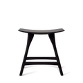 Ethnicraft, Osso Hocker / Eiche massiv - H 48 x L 50 cm - Ethnicraft schwarz en holz