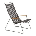 Houe, Houe - Gartenstuhl CLICK - schwarz - Kunststoff - 62.5cm