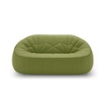 Ottoman Gartensofa 2-Sitzer / Kunstleder - L 165 cm - Cinna en