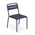 Star Stapelbarer Stuhl / Aluminium - Emu blau en metall