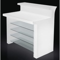 SLIDE, Break Line beleuchtete Bar / L 120 cm - Slide weiß en plastikmaterial