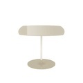 Thierry Beistelltisch / 50 x 50 x H 40 cm - Glas - Kartell weiß en glas