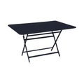 Caractère Klapptisch / 128 x 90 cm - 6 Personen / Metall - Fermob blau en metall