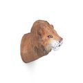 Animal Wandhaken / Löwe - Handgeschnitzt - Ferm Living bunt en holz