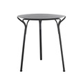 KARTELL, HiRay Runder Tisch / Metall - Ø 60 cm - Kartell schwarz en metall