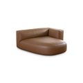 Cappellini, Litos Sofa / Leder ? 158 x 148 cm - Cappellini braun en leder