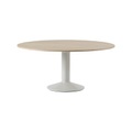 Runder Tisch Midst grau holz natur / Ø 160 cm - Eiche - Muuto holz natur en holz