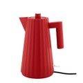 Alessi-Electric Kettle Plissé, Red