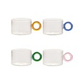 Tasse Chiquito glas bunt / 4er-Set - & klevering bunt en glas