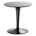 Kartell-TipTop Mono Tisch, Schwarz/Blank