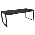 Bellevie rechteckiger Tisch / L 196 cm - für 8 bis 10 Personen - Fermob grau en metall