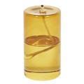 Olie Öllampe / Ø 7,5 cm x H 13,5 cm - ENOstudio gelb/braun en glas