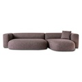 Cappellini, Litos Sofa / L 371 cm - Stoff - Cappellini braun en textil
