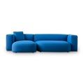 Cappellini, Litos Sofa / L 313 cm - Stoff - Cappellini blau en textil