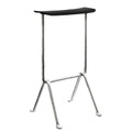Officina Barhocker / Polypropylen - H 75 cm - Magis schwarz/metall en metall/plastikmaterial