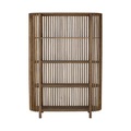 Bloomingville, Sali Bücherregal / Mangoholz - L 121 x H 172 cm - Bloomingville holz natur en holz