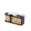 Klebebandabroller Kanne faser beige holz natur - Doiy beige en faser