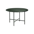 Fontainebleau Runder Tisch / Lochstahl - Ø 120 x H 74 cm - Serax grün en metall