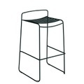 Surprising Barhocker / Metall - H 78 cm - Fermob schwarz en metall