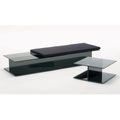 Glas Italia, Kissen textil schwarz für Bank und Liege I-Beam - Glas Italia schwarz en textil