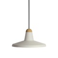 Tao Pendelleuchte / Ø 30 cm - Metall & Kork - EASY LIGHT by Carpyen  grau en metall