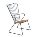 Houe - Gartenstuhl PAON - graublau - Holz - 59cm