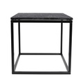 Marble Couchtisch / Marmor - 50 x 50 cm - POP UP HOME schwarz en stein