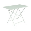 Klapptisch Bistro metall grün / 97 x 57 cm - 4 Personen - Sonnenschirm-Loch - Fermob grün en metall